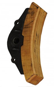 Sabot de frein en bois de hêtre.
